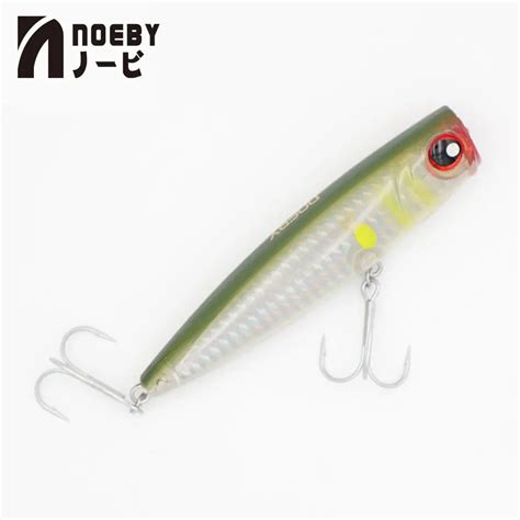 NOEBY Señuelos de Pesca NBL9140 Popper señuelos 105mm 24g de PVC duro