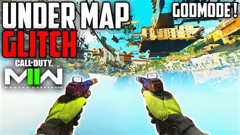 Modern Warfare 2 Glitches Solo GODMODE Under Map Glitch On GUIJARRO