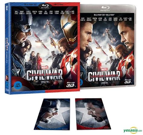 Yesasia Captain America Civil War D D Blu Ray Disc Korea