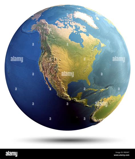 Planet Earth map Stock Photo - Alamy