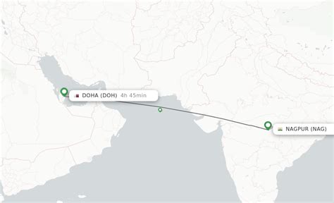 Direct Non Stop Flights From Nagpur To Doha Schedules