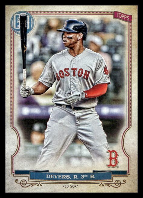 2020 Topps Gypsy Queen 136 Rafael Devers Boston Red Sox EBay