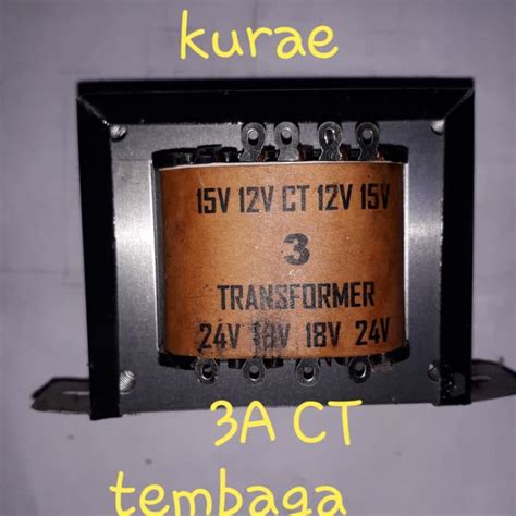 Jual Travo Trafo 3A CT 3ampere 3 Amper KURAE Shopee Indonesia