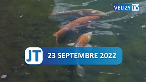 Le JT de Vélizy 23 septembre 2022 Vélizy TV