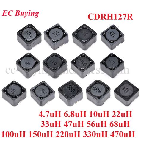 Pcs Cdrh R Shielded Inductor Smd Power Inductance Mm Uh