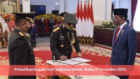 Sekretariat Kabinet Republik Indonesia Pelantikan Kepala Staf