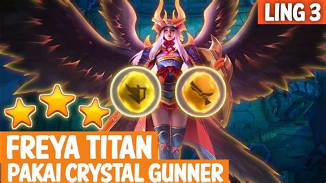 FREYA TITAN GUNNER 6 SABER 6 GUNNER COMBO MAGIC CHESS TERKUAT 2023