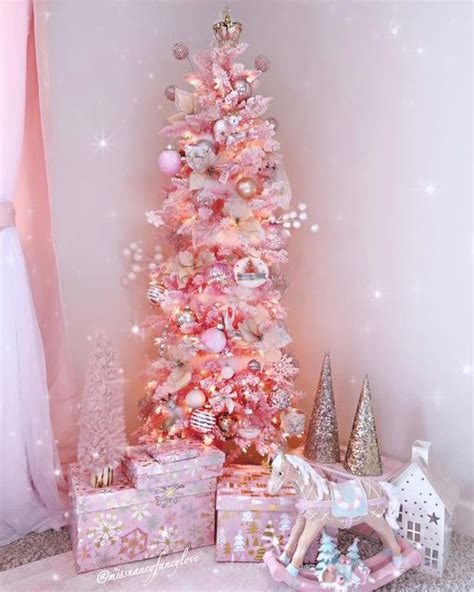 Pink Christmas Tree Decorations