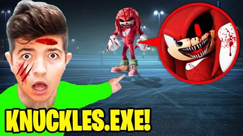 Youtubers Who Found Knuckles Exe In Real Life Preston Lankybox