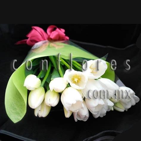 Enviar Flores Cdmx Ramo Tulipanes Pureza Florer A Conflores