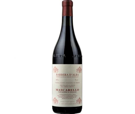 Giuseppe Mascarello Barbera D Alba Vigna Santo Stefano Di Perno 201