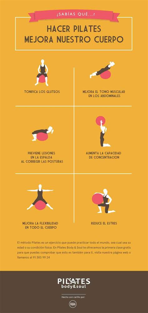 Los Beneficios De Practicar Pilates Infograf As