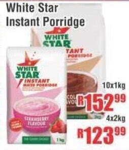 White Star Instant Porridge 10x1kg Offer At Devland Cash And Carry