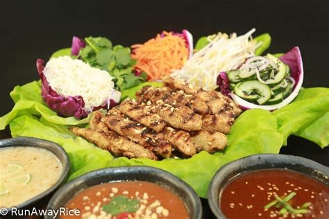 grilled chicken lettuce wraps easy recipe  video runawayrice