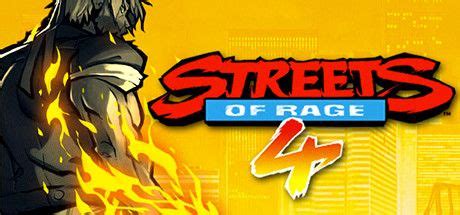 Streets Of Rage 4 2020 Box Cover Art MobyGames