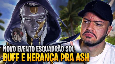 EVENTO SUN SQUAD Novo MODO de JOGO HERANÇA da Ash novas SKINS e