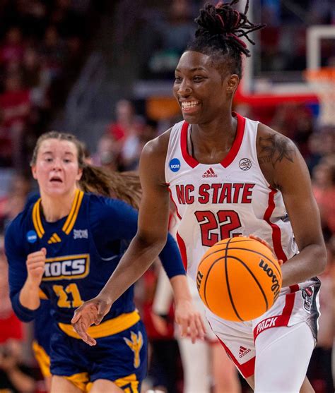 NC State Womens Basketball Guard Saniya Rivers Fits Like A Tee In Her