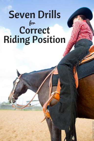 Seven Drills For Correct Riding Position Perfect Your Alignment In The