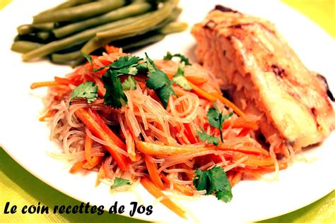 Le Coin Recettes De Jos Carottes Saut Es L Ail Et Aux Vermicelles