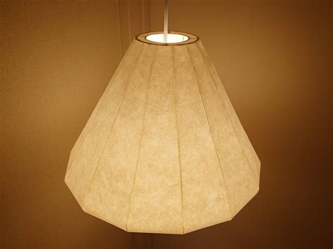 Conical Type Pendant Light Shade Japanese Paper Lamp Shade Etsy