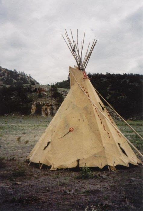 Buffalo Hide Tipi Made By Larry Belitz Plains Indians Native American Tipi