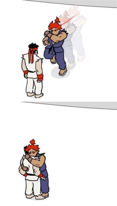 Alternative Ending With Akuma In Sfsf6 Rwholesomememes Wholesome