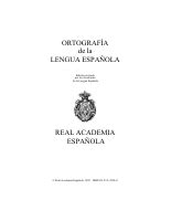 RAE ortografía de la lengua española pdf dirzon