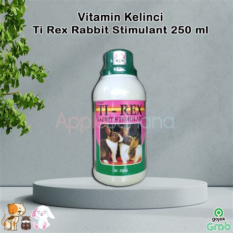 Jual Vitamin Kelinci Ti Rex Tirex Pemacu Pertumbuhan Dan Penggemukan