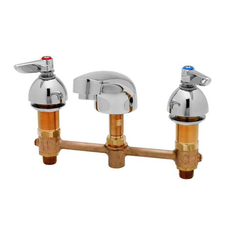 T S B Deck Mounted Medical Lavatory Faucet With Swivel Joint