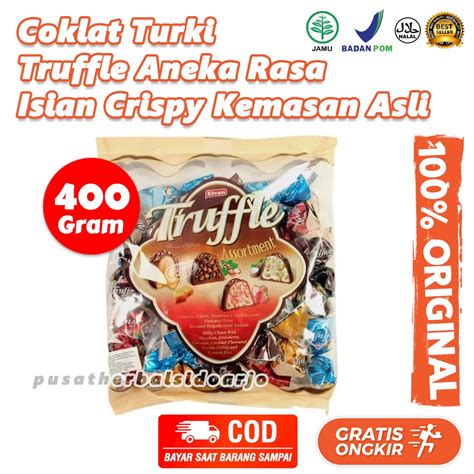 Jual Elvan Truffle Coklat Gr Truffle Gram Coklat Arab Import