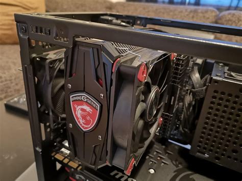 The Msi Core Frozer L In The Nr200p It Fits With The Glass Panel On