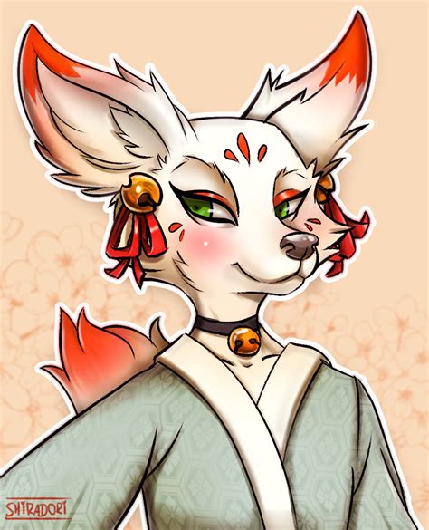 Kitsune (art by me) : furry