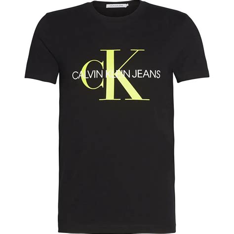 Calvin Klein Monogram Logo Slim Tee Comprar Y Ofertas En Dressinn