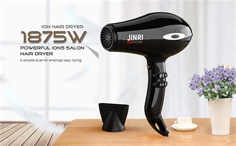 Amazon Jinri Negative Ionic Hair Dryer With Ceramic Tourmaline