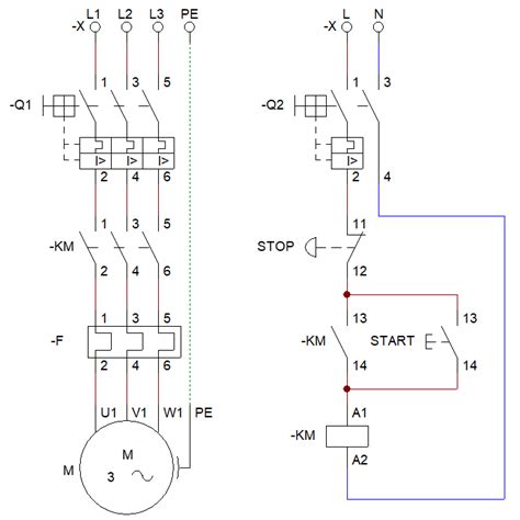 Diagrama De Control De Arranque Y Paro De Un Motor Arranque