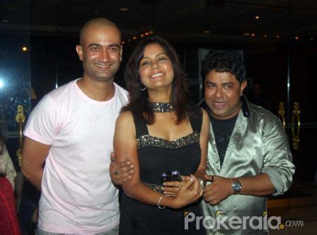 Abbas Khan, Sucheta Khanna and Ashish Roy at the Sab Tv's Team Celebrates Party for Breaking ...