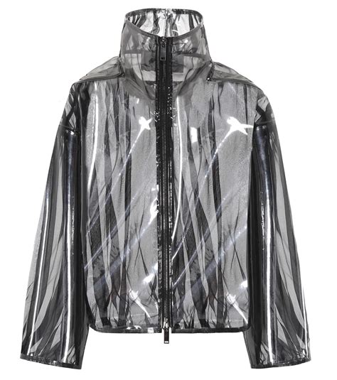 Valentino Vinyl Jacket In Black Lyst