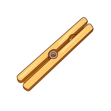 Clothespin Png Illustration Amber Brown Clamp Png Transparent Image