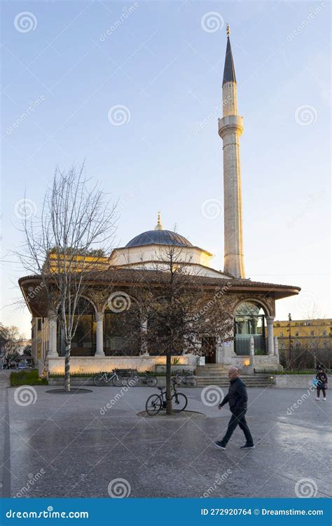 Et Hem Bej Mosque In Tirana Albania Editorial Stock Image Image Of