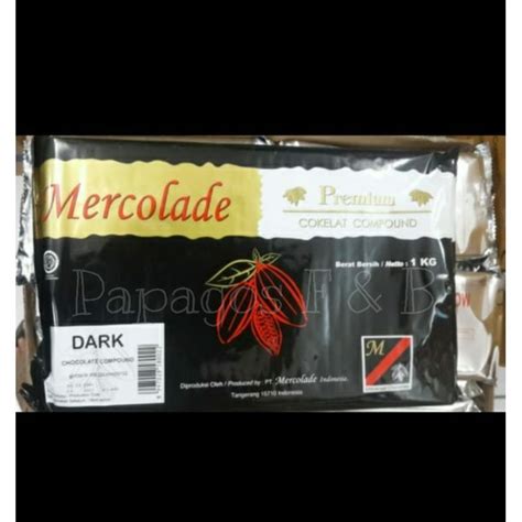 Jual Mercolade Premium Dark Coklat Compound Coklat Batang 1 Kg