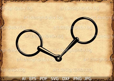 Vector SNAFFLE BIT, Horse, Download, Digital Image, Graphical, AI, Eps ...