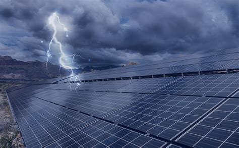 Impactos provocados pelas descargas elétricas no sistema fotovoltaico