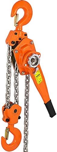 Happybuy Ton Lift Lever Block Chain Hoist Feet Chain Come Along