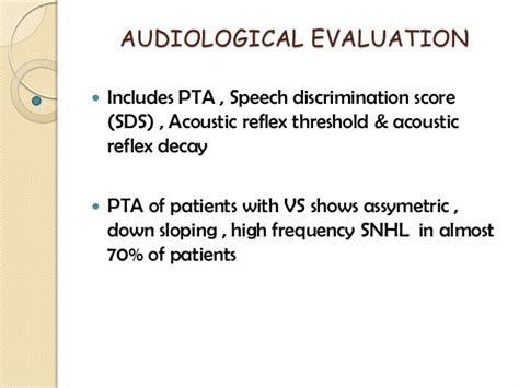 Using Hearing Tests To Diagnose Acoustic Neuroma Vestibular Schwannoma