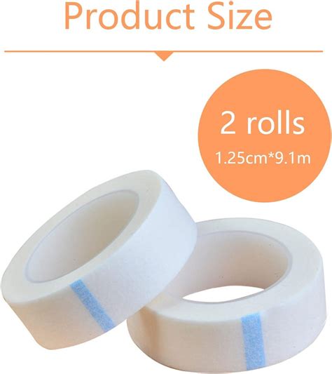 2 Rolls Micropore Surgical Tape Microporous Tape 1 25cm X 9 1m First