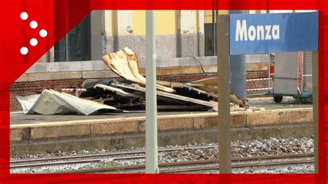 Violento Maltempo In Lombardia Danni Alla Stazione Di Monza Problemi