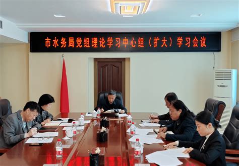 市水务局召开党组理论学习中心组学习（扩大）会议 学习习近平总书记关于锤炼扎扎实实、踏踏实实、求真务实优良作风重要指示精神工作能力三实