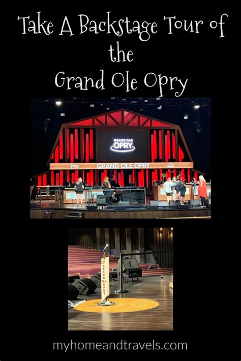 Touring The Grand Ole Opry My Home And Travels