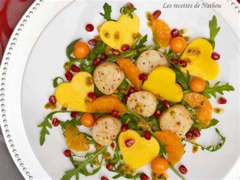 Recettes De Salade De Saint Jacques De Nathou