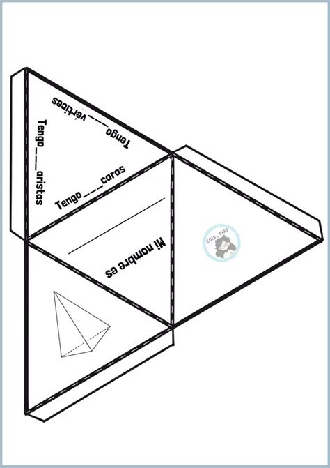 REDES 3D FIGURAS GEOMÉTRICAS profe social